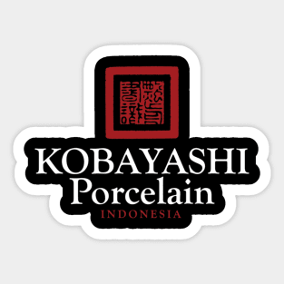 The Usual Suspects KOBAYASHI Porcelain Sticker